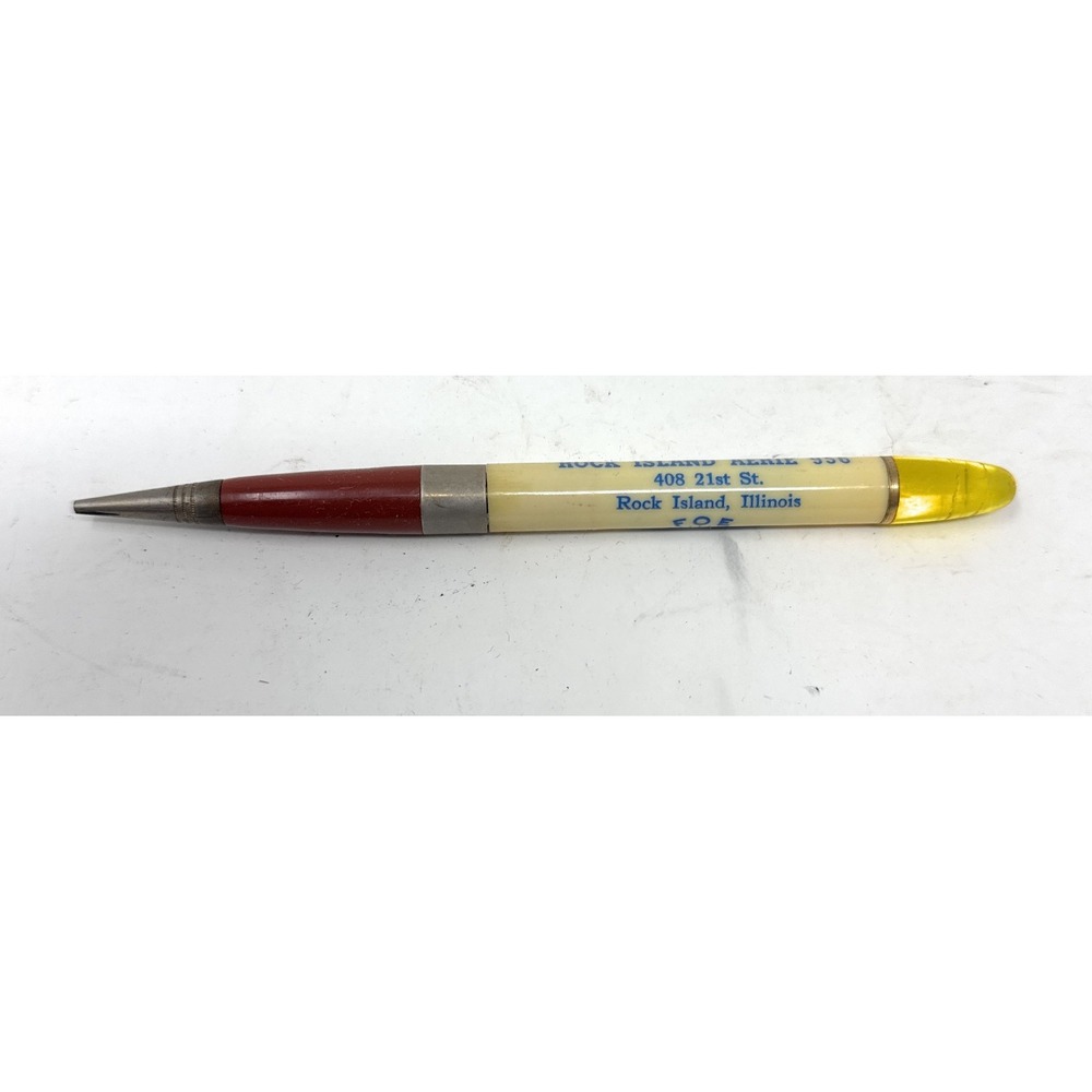 Vintage FOE‎ Advertising Mechanical Pencil Rock Island